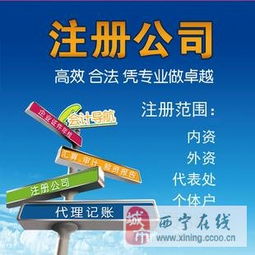 青海代理记账福利 免费注册小规模公司+专业商标代理